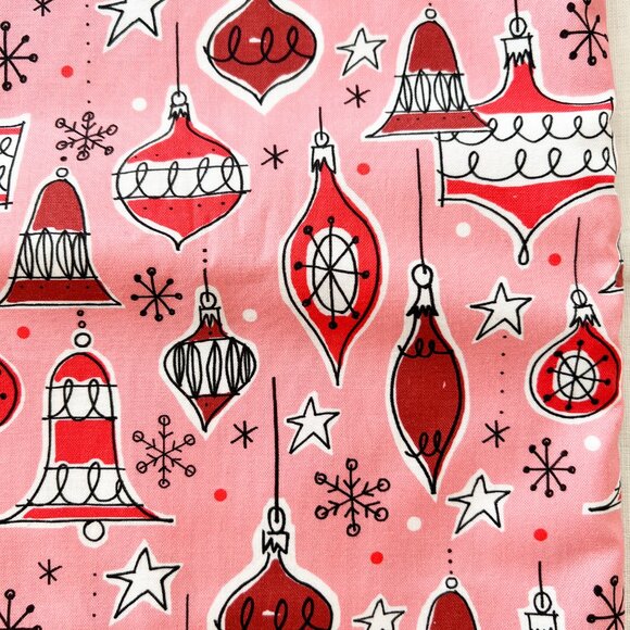 1.9 yd - Jingle Mingle - Vintage Ornaments - Fabric - Picture 3 of 5